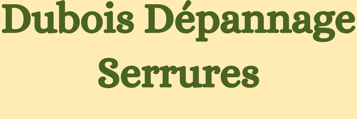 DUBOIS DEPANNAGE SERRURES_logo